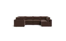 Load image into Gallery viewer, Ciello - Sectional - Chocolate - Regular Backrest
