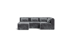 Load image into Gallery viewer, Atmosphere Sleeper Sofa &amp; Sectional - Rounded Backrest - Cobblestone
