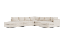 Load image into Gallery viewer, Ciello - Sectional - Sesame - High Angled
