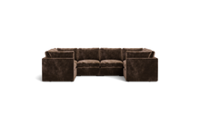 Load image into Gallery viewer, Ciello - Sectional - Espresso - High Angled
