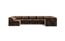 Load image into Gallery viewer, Atmosphere Sleeper Sofa &amp; Sectional - Rounded Backrest - Espresso
