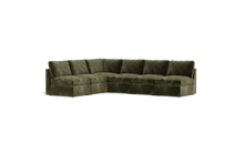 Load image into Gallery viewer, Ciello XL - Sectional - Sage - High Angled
