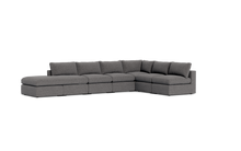 Load image into Gallery viewer, Ciello XL - Sectional - Storm Grey - Regular Backrest
