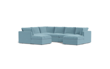 Load image into Gallery viewer, Ciello XL - Sectional - Aqua - High Angled
