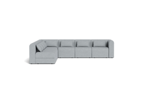 Load image into Gallery viewer, Atmosphere Sleeper Sofa &amp; Sectional - Rounded Backrest - Ash

