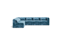 Load image into Gallery viewer, Atmosphere Sleeper Sofa &amp; Sectional - Rounded Backrest - Harbour Blue
