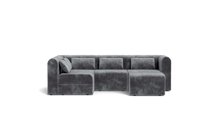 Load image into Gallery viewer, Atmosphere Sleeper Sofa &amp; Sectional - Rounded Backrest - Cobblestone
