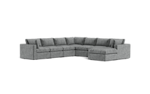Load image into Gallery viewer, Ciello XL - Sectional - Basalt - Regular Backrest
