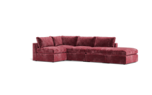 Load image into Gallery viewer, Ciello - Sectional - Bordeaux - Regular Backrest
