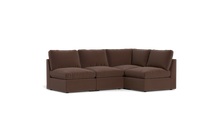 Load image into Gallery viewer, Ciello - Sectional - Chocolate - High Angled
