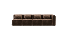 Load image into Gallery viewer, Atmosphere Storage - Sofa - Rounded Backrest - Espresso
