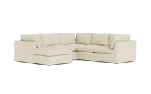Load image into Gallery viewer, Ciello XL - Sectional - Sunset Beige - High Angled
