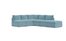 Load image into Gallery viewer, Ciello XL - Sectional - Aqua - High Angled
