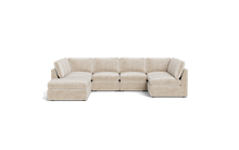 Load image into Gallery viewer, Ciello - Sectional - Sesame - High Angled
