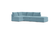 Load image into Gallery viewer, Ciello - Sectional - Aqua - High Angled
