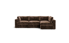 Load image into Gallery viewer, Ciello XL - Sectional - Espresso - Regular Backrest
