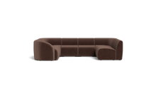 Load image into Gallery viewer, Cassini - Corner Sectional - Chocolate
