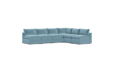 Load image into Gallery viewer, Ciello - Sectional - Aqua - Regular Backrest
