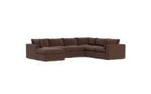 Load image into Gallery viewer, Ciello - Sectional - Chocolate - Regular Backrest
