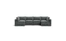 Load image into Gallery viewer, Ciello XL - Sectional - Basalt - Regular Backrest
