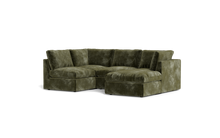 Load image into Gallery viewer, Ciello XL - Sectional - Sage - High Angled
