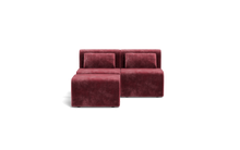 Load image into Gallery viewer, Atmosphere Sleeper Sofa &amp; Sectional - Rounded Backrest - Bordeaux
