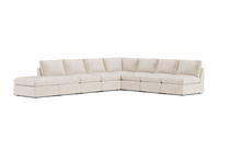 Load image into Gallery viewer, Ciello - Sectional - Sesame - High Angled

