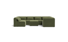 Load image into Gallery viewer, Atmosphere Sleeper Sofa &amp; Sectional - Rounded Backrest - Cypress Green
