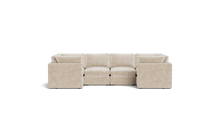 Load image into Gallery viewer, Ciello - Sectional - Sesame - High Angled
