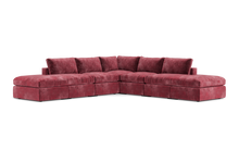 Load image into Gallery viewer, Ciello XL - Sectional - Bordeaux - Regular Backrest
