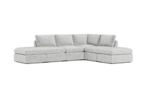 Load image into Gallery viewer, Ciello - Sectional - Limestone - High Angled
