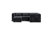 Load image into Gallery viewer, Atmosphere Sleeper Sofa &amp; Sectional - Rounded Backrest - Carbon
