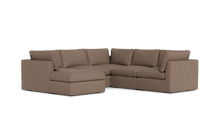 Load image into Gallery viewer, Ciello XL - Sectional - Mocha - High Angled
