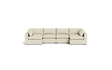 Load image into Gallery viewer, Ciello XL - Sectional - Sunset Beige - Regular Backrest
