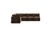 Load image into Gallery viewer, Ciello - Sectional - Espresso - High Angled
