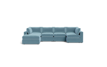 Load image into Gallery viewer, Ciello - Sectional - Aqua - Regular Backrest
