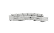 Load image into Gallery viewer, Ciello XL - Sectional - Limestone - Regular Backrest

