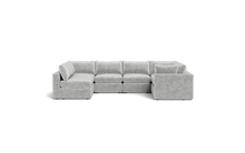 Load image into Gallery viewer, Ciello XL - Sectional - Limestone - Regular Backrest
