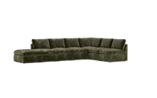Load image into Gallery viewer, Ciello XL - Sectional - Sage - High Angled
