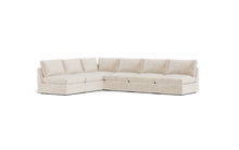 Load image into Gallery viewer, Ciello XL - Sectional - Sesame - High Angled

