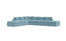 Load image into Gallery viewer, Ciello - Sectional - Aqua - Regular Backrest
