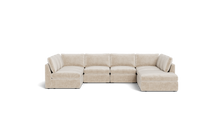 Load image into Gallery viewer, Ciello XL - Sectional - Sesame - High Angled
