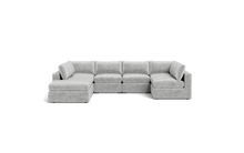 Load image into Gallery viewer, Ciello XL - Sectional - Limestone - Regular Backrest
