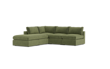 Load image into Gallery viewer, Ciello XL - Sectional - Cypress Green - Regular Backrest
