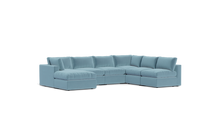 Load image into Gallery viewer, Ciello - Sectional - Aqua - Regular Backrest
