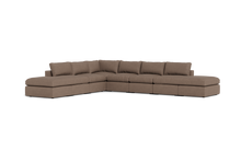 Load image into Gallery viewer, Ciello XL - Sectional - Mocha - Regular Backrest
