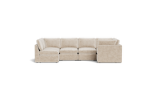 Load image into Gallery viewer, Ciello - Sectional - Sesame - High Angled
