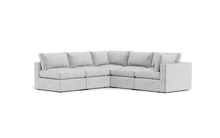 Load image into Gallery viewer, Ciello XL - Sectional - Limestone - Regular Backrest
