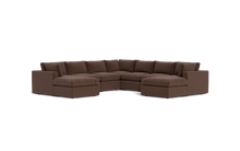 Load image into Gallery viewer, Ciello - Sectional - Chocolate - Regular Backrest
