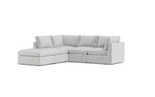 Load image into Gallery viewer, Ciello - Sectional - Limestone - High Angled
